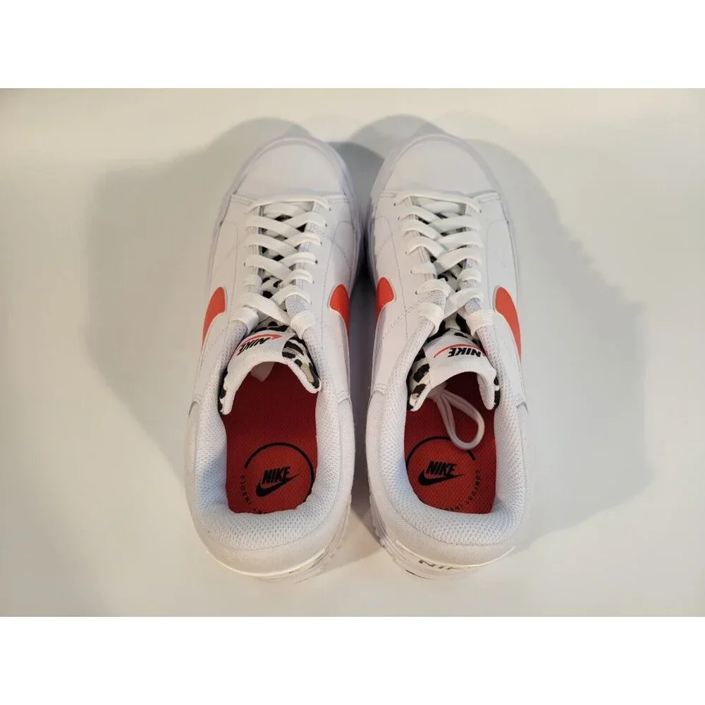 Nike Court Legacy Lift Platform Shoes Sneakers Womens Size 10 White DZ5203-100 - Picture 6 of 12